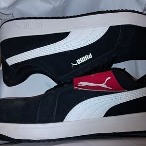 Puma Black and White Sneakers